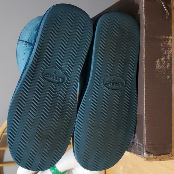 Short Blue/Teal Lamo boots - Picture 5 of 9